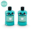 3-D Mouthwash Silicone Focal Bead 31x16x16mm (Package of 2)