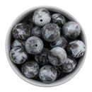 Nightfall Liquid Marble Effect Bead 20mm (Package of 10)