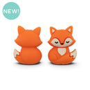 3-D Fox Silicone Focal Bead 29x22x15mm (Package of 2)