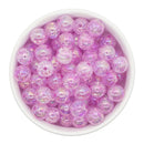Thistle Iridescent Crackle Beads 12mm (Package of 20)