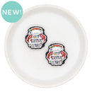 You Serious Clark Silicone Focal Bead 28x27mm (Package of 2)