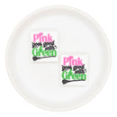 Pink Goes Good with Green Focal Bead 30x27mm (Package of 2)