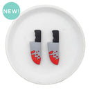 Bloody Knife Silicone Focal Bead 47x15mm (Package of 2)