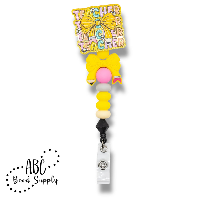 Black Silicone "Pencil Tip" Beads 13x14mm (Package of 10)