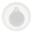 Glitter Ornament Acrylic Blank 74x56mm w/Gold Cord (Package of 1)