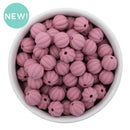 Rouge Solid Pumpkin 12mm Silicone Beads (Package of 10)