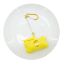 Special Edition Yellow Beadable Dog Clean Up Bags w/Carabiner (Package of 1)