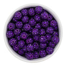 Ultraviolet Rhinestone Beads 12mm (Package of 20)