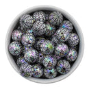 Iridescent Spider Web Printed Beads 16mm (Package of 10)