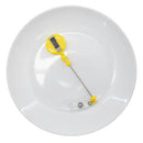 Yellow Solid Beadable Badge Reel (Package of 1)
