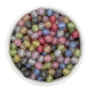 Super Glitter 8mm Bead Mix (Package of Approx. 180 Beads)