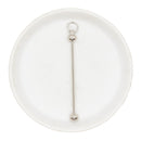 Silver Beadable Bar - Add to your project of choice! (Package of 1)