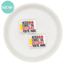 Never Forget the Difference You've Made Silicone Focal Bead 30x22mm (Package of 2)