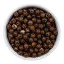 Brown Marble 8mm (Package of Approx. 50 Beads)