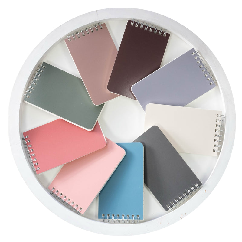 Aesthetic Spiral Mini Notepad (Package of 1 - Color Sent at Random)