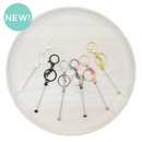 Economy Beadable Keychains (Package of 1)