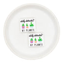 Easily Distracted by Plants Silicone Focal Bead 24x28mm (Package of 2)