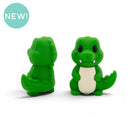 3-D Alligator Silicone Focal Bead 28x17x23mm (Package of 2)