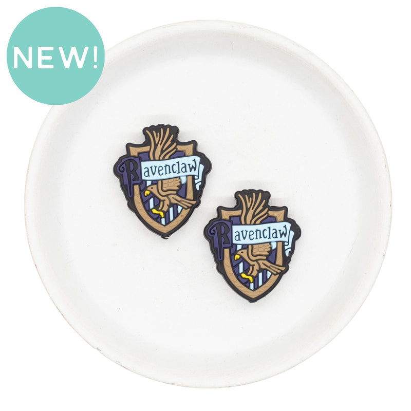 Ravenclaw Silicone Focal Bead 32x28mm (Package of 2)
