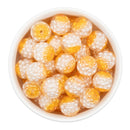 Orange Suspended Pearl Cluster Beads 16mm (Package of 10)