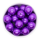 Violet Pearl Beads 20mm (Package of 10)