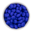 Royal Blue Silicone Abacus Beads 8x14mm (Package of 10)