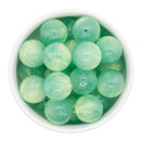 Mint Green Pearly Luster Beads 20mm (Package of 10)
