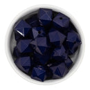 Indigo Solid Cube Beads 20mm (Package of 10)