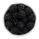 Black Mosaic Rhinestone Beads 20mm (Package of 10)