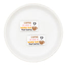 Coffee is Like a Warm Hug That Burns Silicone Focal Bead 17x33mm (Package of 2)