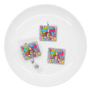 Teacher Bow Acrylic Accent 39x45mm (Package of 1)