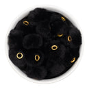 Large Hole Fuzzy Rondelle 19x12mm (Package of 10)