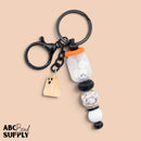 Glow in the Dark Ghost Charm in Assorted Colors 18x14x13mm (Package of 5)