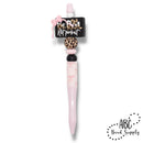 Be Real Not Perfect with 3-D Pink Bow Silicone Focal Bead 22x33x11mm (Package of 2)