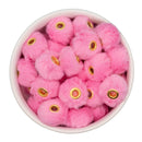 Large Hole Fuzzy Rondelle 19x12mm (Package of 10)