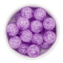 Lilac Crackle Beads 20mm (Package of 10)