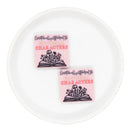 Emotionally Attached to Fictional Characters Silicone Focal Bead 30mm (Package of 2)