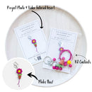 3-D Flower Pot Keychain Kit