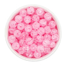 Light Pink Crackle Beads 12mm (Package of 20)
