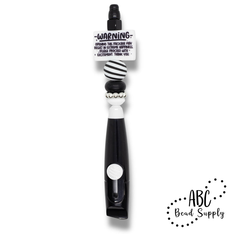 Warning for Opening Package Beaded Box Cutter Kit