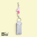 Beadable Chapstick Holder Bag Clip (Package of 1)
