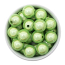 Chartreuse Illusion Beads 20mm (Package of 10)