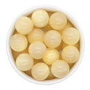 Ivory Pearly Luster Beads 20mm (Package of 10)