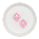 Manifest That Shit Silicone Focal Bead 27x24mm (Package of 2)