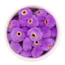 Large Hole Fuzzy Rondelle 19x12mm (Package of 10)