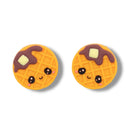 3-D Waffle Silicone Focal Bead 26x26x8mm (Package of 2)