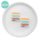 Pumpkin Season Silicone Focal Bead 24x28mm (Package of 2)