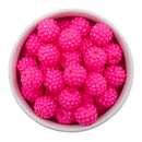 Neon Pink Opaque Rhinestone Beads 16mm (Package of 10)