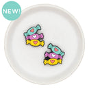 Candies with Hearts Silicone Focal Bead 30x25mm (Package of 2)