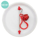 Red Bell Beadable Clip (Package of 1)
